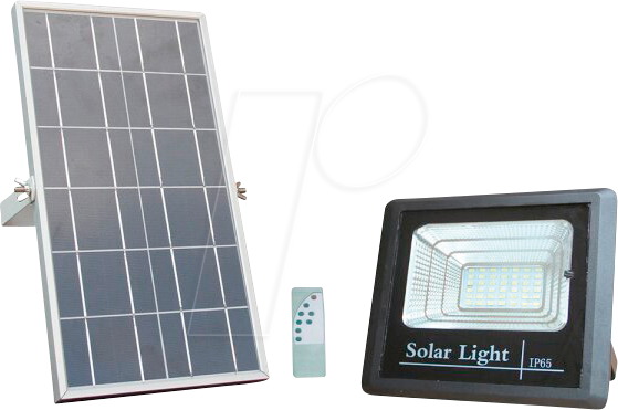 OPT FL5460 - LED-Solarleuchte, Strahler, 12 W, 500 lm, 6000K OPT FL5460 - LED-Solarleuchte, Strahler, 12 W, 500 lm, 6000K von OPTONICA