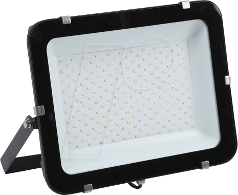OPT FL5793 - LED-Flutlicht, 150 W, 18000 lm, 4500 K, slim, schwarz, IP65 von OPTONICA