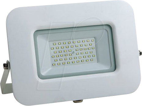 OPT FL5874 - LED-Flutlicht, 50 W, 4250 lm, 6000 K, slim, weiß, IP65 von OPTONICA