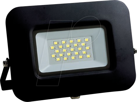 OPT FL5890 - LED-Flutlicht, 50 W, 4250 lm, 4500 K, slim, schwarz, IP65 von OPTONICA