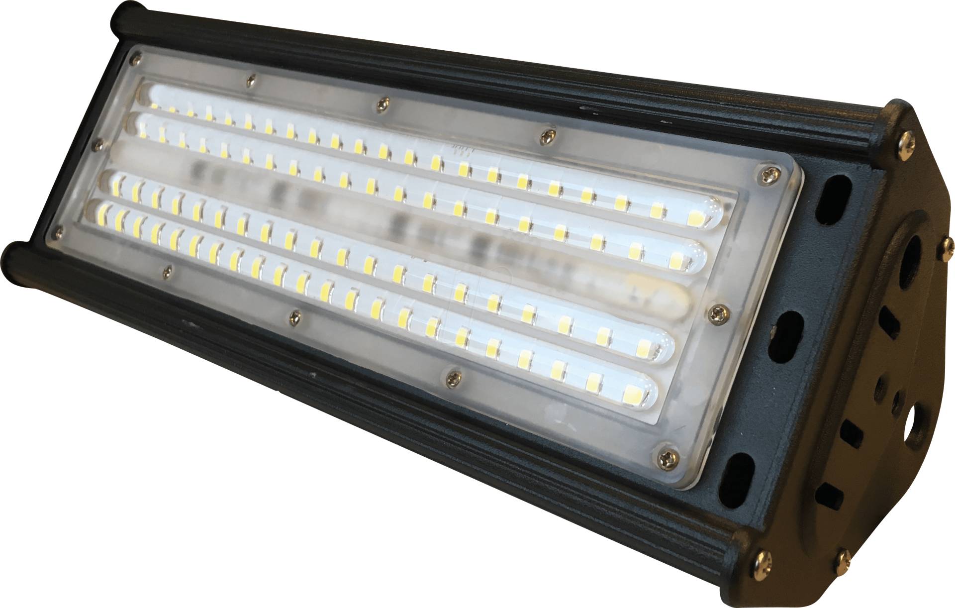 OPT HB8152 - HighBay, 50 W, 5000 lm, 4500 K, eckig, Hallenleuchte, IP44 von OPTONICA