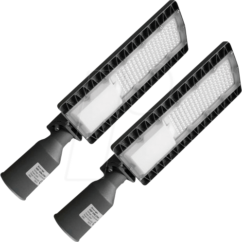 OPT SL9156 - Straßenleuchte, 2er-Pack, 4050 lm, 30 W, 5700 K von OPTONICA