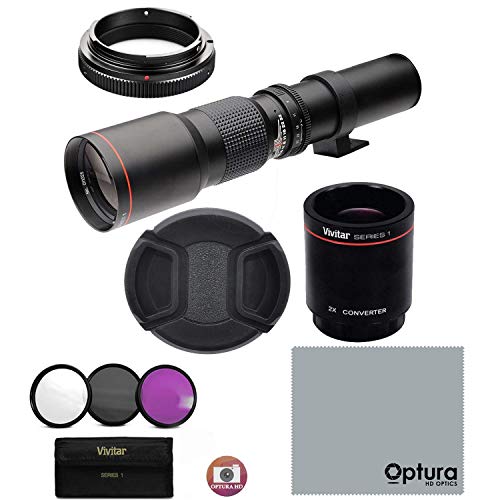 Leistungsstarkes 500 mm/1000 mm f/8 manuelles Teleobjektiv für Panasonic Lumix GH5 GH4 GH3 GX85 G85 GX850 GX8 GX7 G7 G6 Leistungsstarkes 500 mm/1000 mm f/8 manuelles Teleobjektiv für Panasonic Lumix GH5 GH4 GH3 GX85 G85 GX850 GX8 GX7 G7 G6 von OPTURA HD