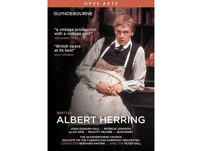 Bernard/+ Johnson/palmer/haitink - BRITTEN ALBERT HERRING (DVD) von OPUS ARTE
