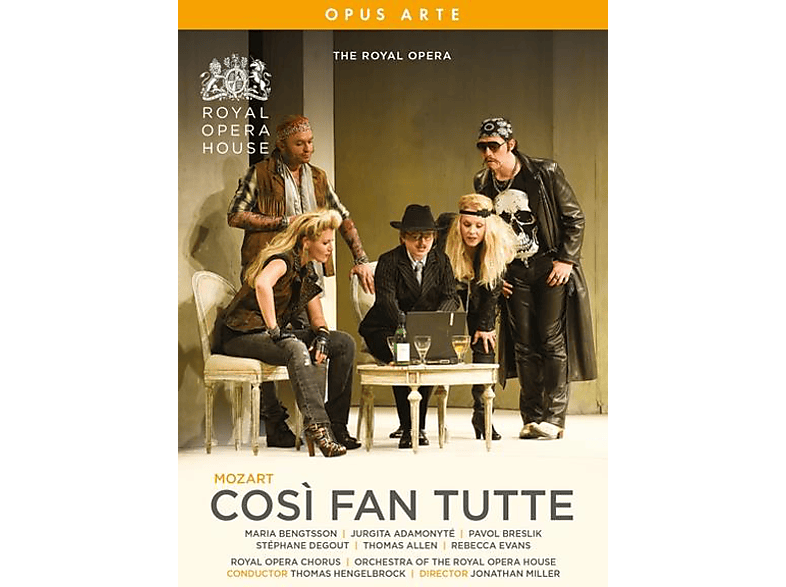 Breslik/Bengtsson/Henglebrock/The Royal Opera O. - COSI FAN TUTTE (DVD) von OPUS ARTE