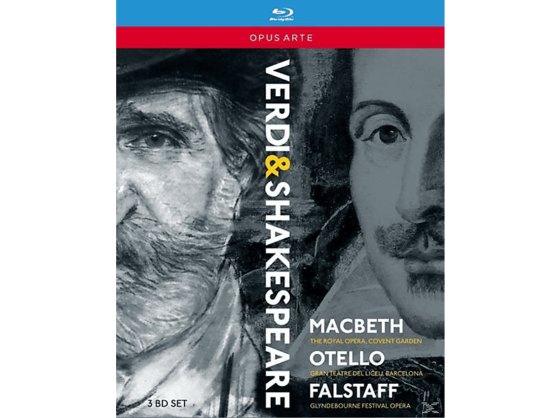 Keenlyside/Cura - Macbeth/Otello/Falstaff (Blu-ray) von OPUS ARTE