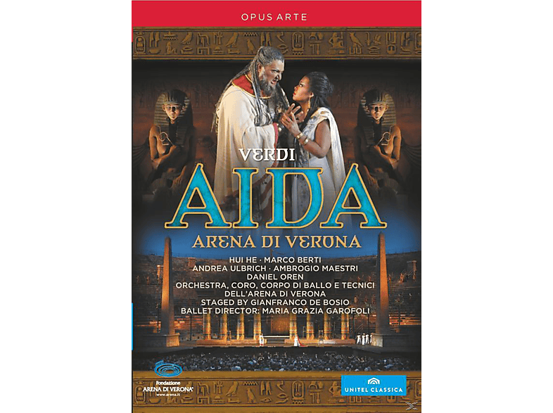 Marco Berti, Andrea Ulbrich, Ambrogio Maestri, Roberto Tagliavini, Orchestra Dell'arena Di Verona - Aida (DVD) von OPUS ARTE