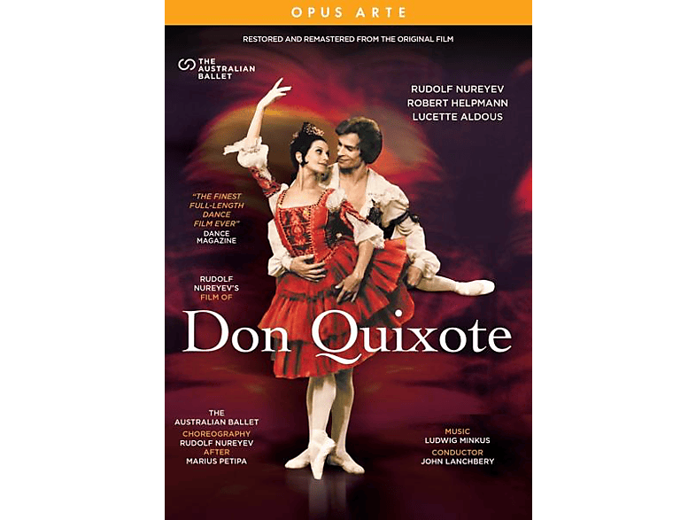 Nureyev/Helpmann/Lanchbery/State Orch.of Victoria - Rudolf Nureyev's Film of Don Quixote (DVD) von OPUS ARTE