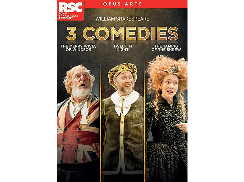 Royal Shakespeare Company - 3 COMEDIES (DVD) von OPUS ARTE