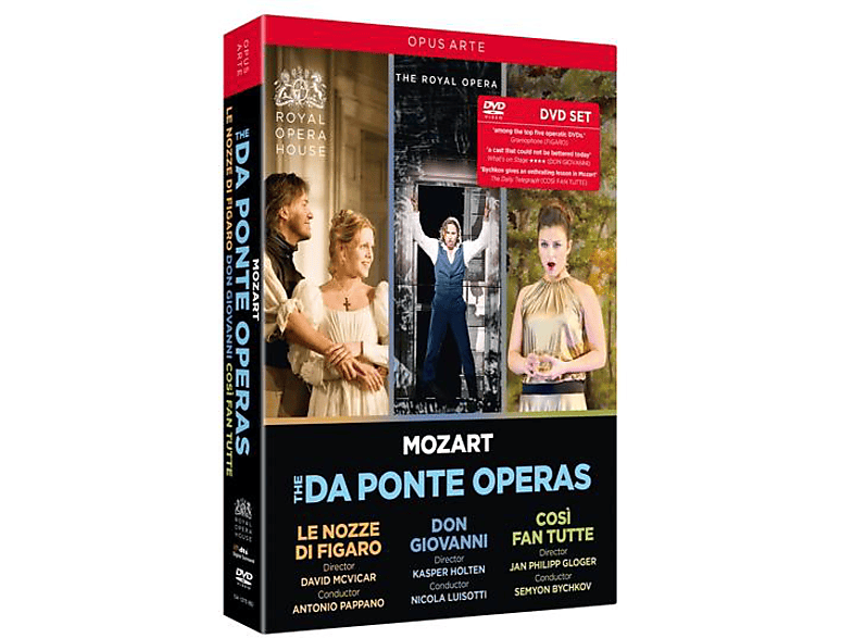 VARIOUS, Orchestra Of The Royal Opera House, Chorus - Mozart: Da Ponte Opern (DVD) von OPUS ARTE