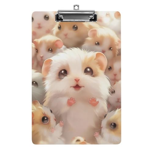 Acryl Klemmbretter Hamster Muster Niedlich Office File Folders Platte Klemmbrett Für Das Schreiben Malerei von OQPDONCWR