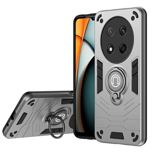 OQQPXIUY Smartphone Back Case Kompatibel mit Honor X9C & Magic 7 Lite Hülle mit Ständer und Schiebekamera-Abdeckung, stoßfeste Hülle in Militärqualität, robuste Schutzhülle Cover Bundles(Silver) OQQPXIUY Smartphone Back Case Kompatibel mit Honor X9C & Magic 7 Lite Hülle mit Ständer und Schiebekamera-Abdeckung, stoßfeste Hülle in Militärqualität, robuste Schutzhülle Cover Bundles(Silver) von OQQPXIUY