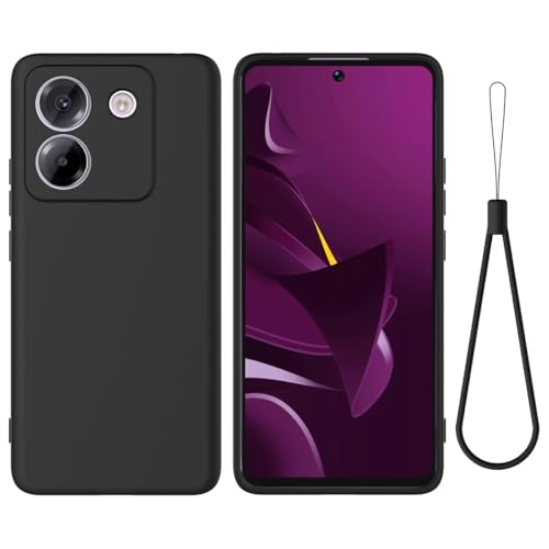 Smartphone Back Case Kompatibel mit Xiaomi Poco M7 Pro 5G Handyhülle, kratzfest, dünn, flüssiges Silikon, weiches TPU-Gummi, vollständiger Kameraschutz, Bumper, reine Farbe, einfache Abdeckung mit Arm Smartphone Back Case Kompatibel mit Xiaomi Poco M7 Pro 5G Handyhülle, kratzfest, dünn, flüssiges Silikon, weiches TPU-Gummi, vollständiger Kameraschutz, Bumper, reine Farbe, einfache Abdeckung mit Arm von OQQPXIUY