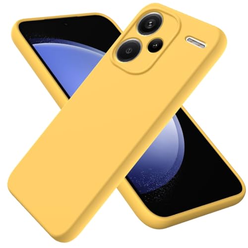 Smartphone Back Case Kompatibel mit Xiaomi Redmi Note 13 Pro Plus 5G/Note 13 Pro + 5G Handyhülle, kratzfest, dünn, schlank, flüssiges Silikon, weicher TPU-Gummi, vollständiger Kameraschutz, Bumper Cov Smartphone Back Case Kompatibel mit Xiaomi Redmi Note 13 Pro Plus 5G/Note 13 Pro + 5G Handyhülle, kratzfest, dünn, schlank, flüssiges Silikon, weicher TPU-Gummi, vollständiger Kameraschutz, Bumper Cov von OQQPXIUY