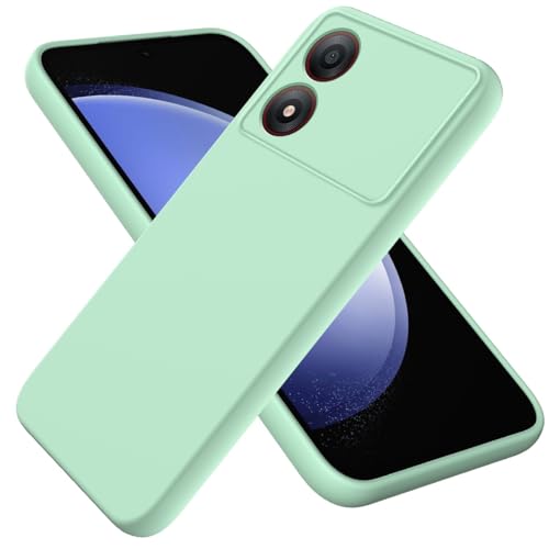 Smartphone Back Case Kompatibel mit ZTE Blade A34 Handyhülle, kratzfest, dünn, flüssiges Silikon, weiches TPU-Gummi, vollständiger Kameraschutz, Bumper, reine Farbe, einfache Abdeckung mit Armband Cov Smartphone Back Case Kompatibel mit ZTE Blade A34 Handyhülle, kratzfest, dünn, flüssiges Silikon, weiches TPU-Gummi, vollständiger Kameraschutz, Bumper, reine Farbe, einfache Abdeckung mit Armband Cov von OQQPXIUY