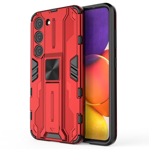 Smartphone Back Case Magnetisch, kompatibel mit der Hülle Compatible with das Galaxy S23, mit integriertem, unsichtbarem Ständer, stoßfester, schmaler, nahtloser Handyhülle mit Standfunktion, rutschfe Smartphone Back Case Magnetisch, kompatibel mit der Hülle Compatible with das Galaxy S23, mit integriertem, unsichtbarem Ständer, stoßfester, schmaler, nahtloser Handyhülle mit Standfunktion, rutschfe von OQQPXIUY
