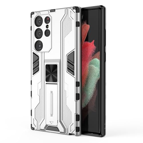Smartphone Back Case Magnetisch, kompatibel mit der Hülle Compatible with das Samsung Galaxy S22 Ultra, mit integriertem, unsichtbarem Ständer, stoßfester, schmaler, nahtloser Handyhülle mit Standfunk Smartphone Back Case Magnetisch, kompatibel mit der Hülle Compatible with das Samsung Galaxy S22 Ultra, mit integriertem, unsichtbarem Ständer, stoßfester, schmaler, nahtloser Handyhülle mit Standfunk von OQQPXIUY