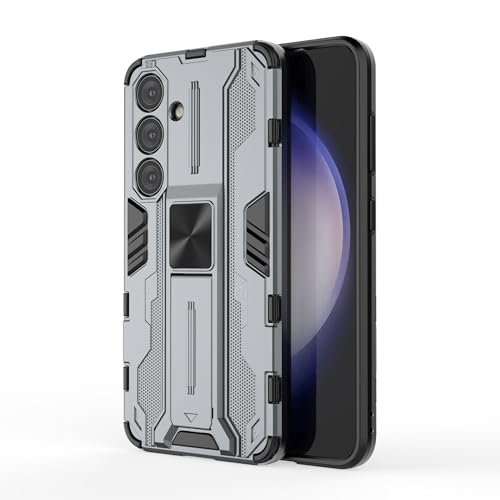 Smartphone Back Case Magnetische, mit Samsung Galaxy S24-Hülle kompatible Hülle mit integriertem, unsichtbarem Ständer, stoßfester, schmaler Passform, nahtloser Stand-Telefonhülle, rutschfester und st Smartphone Back Case Magnetische, mit Samsung Galaxy S24-Hülle kompatible Hülle mit integriertem, unsichtbarem Ständer, stoßfester, schmaler Passform, nahtloser Stand-Telefonhülle, rutschfester und st von OQQPXIUY