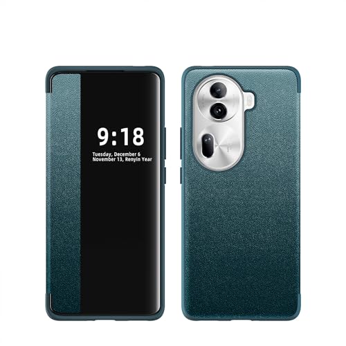 Smartphone-Klapphülle Klapphülle kompatibel mit Oppo Reno11 Hülle, durchscheinendes Sichtfenster, magnetisch, schlankes Klappetui, Fallschutz, stoßfeste Schutzhülle, kompatibel mit Oppo Reno11 Klapphü Smartphone-Klapphülle Klapphülle kompatibel mit Oppo Reno11 Hülle, durchscheinendes Sichtfenster, magnetisch, schlankes Klappetui, Fallschutz, stoßfeste Schutzhülle, kompatibel mit Oppo Reno11 Klapphü von OQQPXIUY