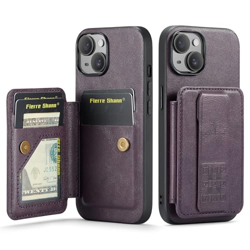 Smartphone-Klapphülle Kompatibel mit iPhone 14 Plus Wallet Case, stoßfester Stand-Phone Back Wallet Case, mit einziehbarer Fingerschlaufe, Handheld-Design, Schutzhülle mit Kartenhalter [RFID-Blockieru Smartphone-Klapphülle Kompatibel mit iPhone 14 Plus Wallet Case, stoßfester Stand-Phone Back Wallet Case, mit einziehbarer Fingerschlaufe, Handheld-Design, Schutzhülle mit Kartenhalter [RFID-Blockieru von OQQPXIUY
