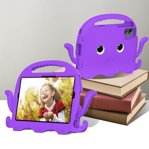 Tablet PC Taschen Hüllen Sleeves Compatible with Lenovo Tab M11 Case TB-330FU 2024 Release Case, Lightweight Shockproof Kids Cover , Anti-Slip Corners Tablet Case with Shoulder Strap for Children Boys von OQQPXIUY