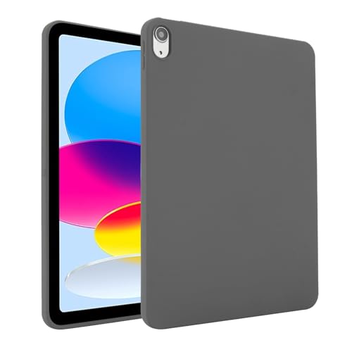 Tablet PC Taschen Hüllen Sleeves Compatible with iPad 11th Gen A16 11 Inch 2025 Case, Flexible TPU Protective Cover Thin Slim Lightweight Case Shockproof Rugged Back Case Corner Protection(Grey) von OQQPXIUY