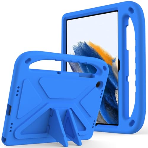 Tablet PC Taschen Hüllen Sleeves Kompatibel mit Samsung Galaxy Tab A9 Plus (2023) SM-X210/216B Hülle, stoßfest, leicht, mit Griff, Ständer, Schutzhülle, kratzfest, aus kinderfreundlichem EVA-Shell(Blu von OQQPXIUY