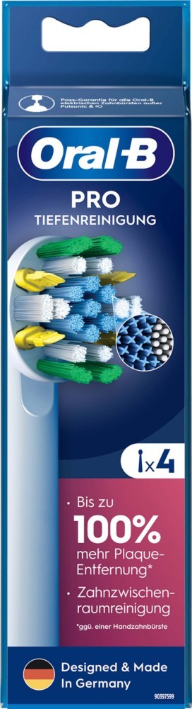 ORAL-B Aufsteckbürste EB Pro Tiefenr 4er 860885 von ORAL-B
