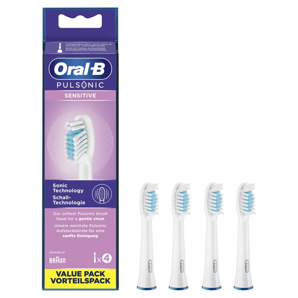 ORAL-B Aufsteckbürste EB Pulsonic Sens 4er 299158 ORAL-B Aufsteckbürste EB Pulsonic Sens 4er 299158 von ORAL-B