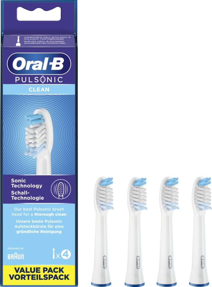 ORAL-B Aufsteckbürste EB PulsonicClean 4er 299813 ORAL-B Aufsteckbürste EB PulsonicClean 4er 299813 von ORAL-B