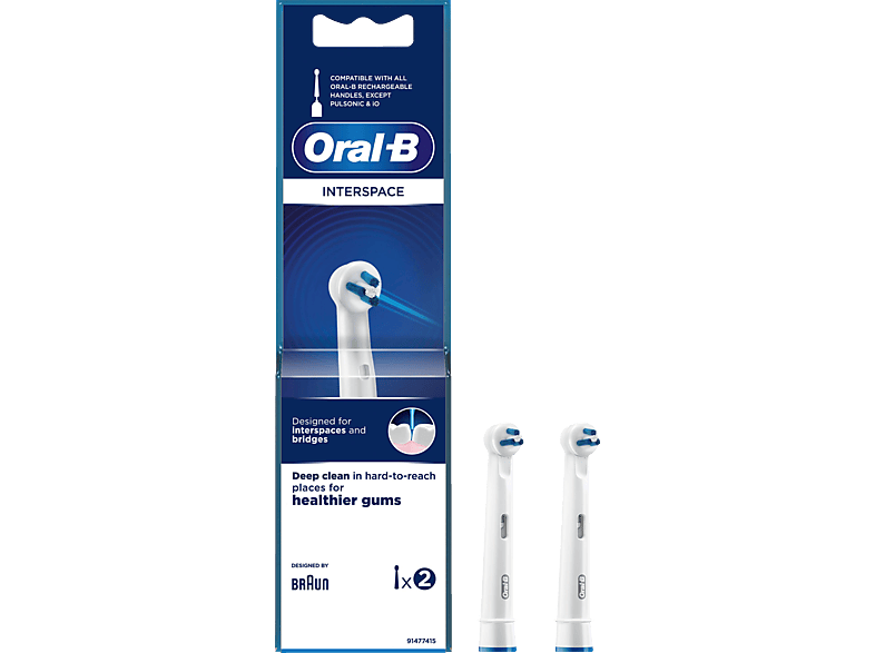 ORAL-B Interspace 2er Aufsteckbürsten von ORAL-B