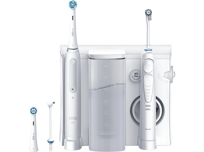 ORAL-B Oral Health Center iO4 Munddusche + Elektrische Zahnbürste Weiß von ORAL-B