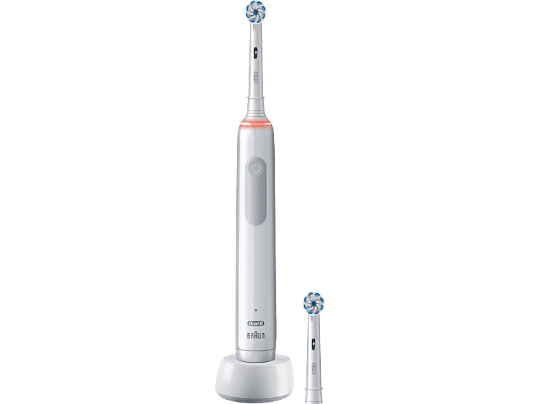 ORAL-B Pro 3 3000 Sensitive Clean Elektrische Zahnbürste White, Reinigungstechnologie: Oszillierend / Rotierend Pulsierend (3D) von ORAL-B