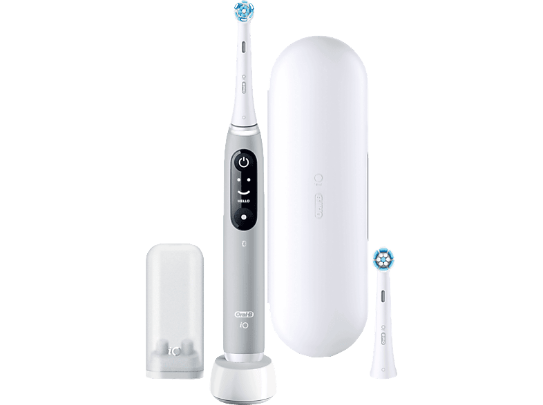 ORAL-B iO 6 Elektrische Zahnbürste Grey opal, Reinigungstechnologie: Mikrovibrationen von ORAL-B