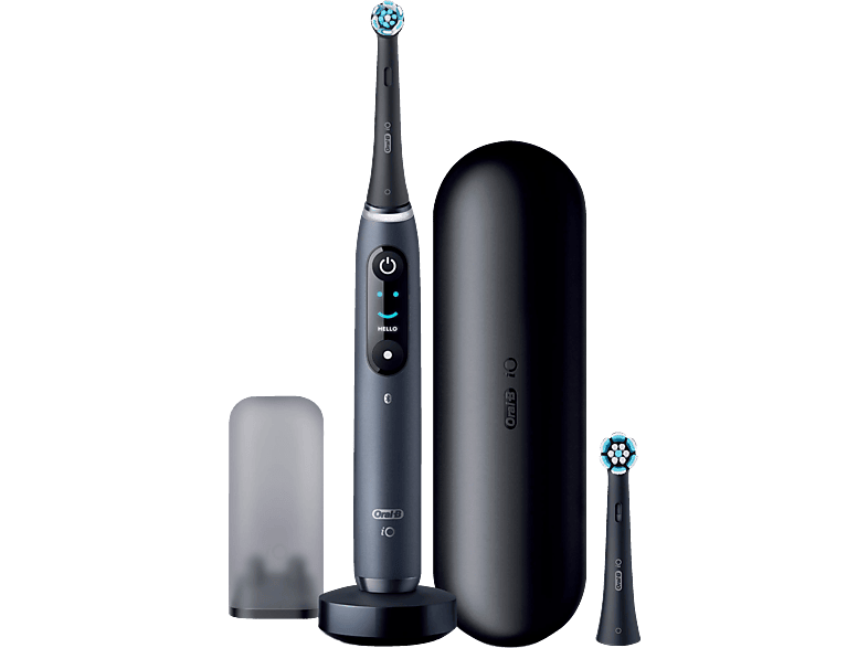 ORAL-B iO 8N Elektrische Zahnbürste Black Onyx, Reinigungstechnologie: Mikrovibrationen ORAL-B iO 8N Elektrische Zahnbürste Black Onyx, Reinigungstechnologie: Mikrovibrationen von ORAL-B
