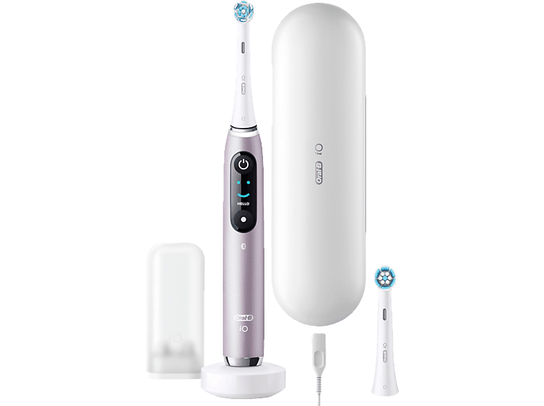 ORAL-B iO 9N Elektrische Zahnbürste Rose Quartz, Reinigungstechnologie: Mikrovibrationen von ORAL-B