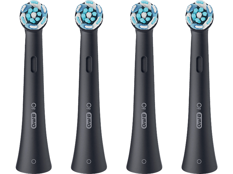 ORAL-B iO Ultimative Reinigung, für elektrische Oral-B Zahnbürsten, 'Borsten-in-Borsten' Bündel, Schwarz, 4 Stück Aufsteckbürsten von ORAL-B