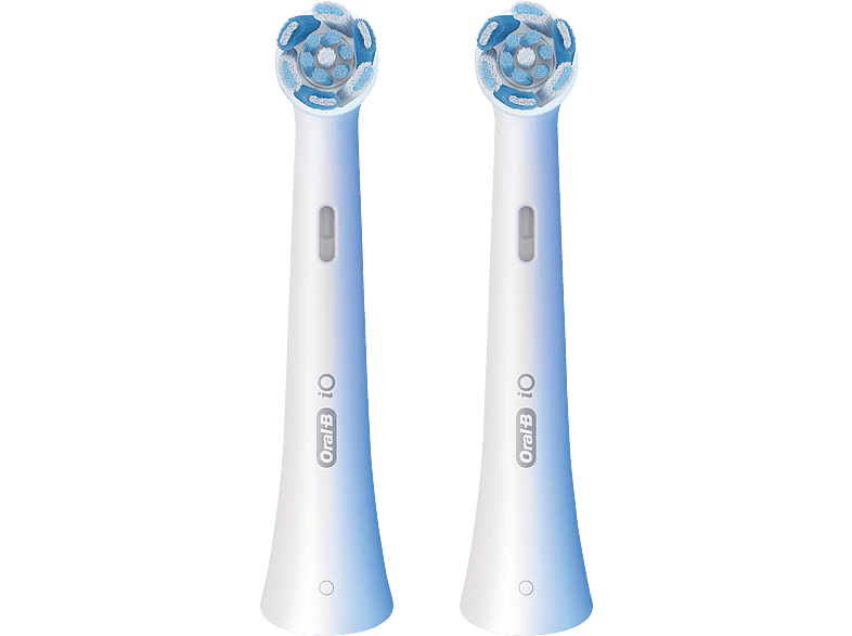 ORAL-B iO Ultimative Reinigung, für elektrische Oral-B Zahnbürsten, 'Borsten-in-Borsten' Bündel, Weiß, 2 Stück Aufsteckbürsten von ORAL-B