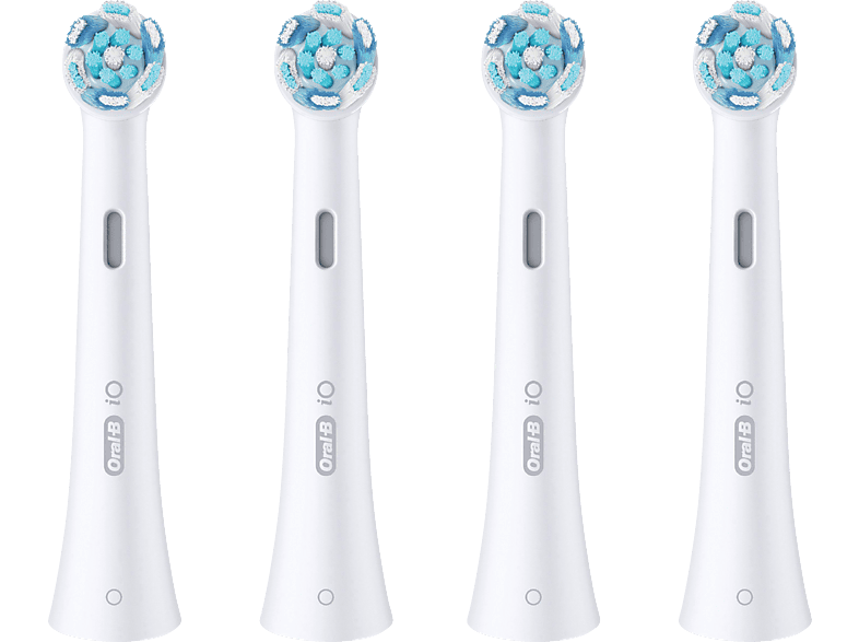 ORAL-B iO Ultimative Reinigung, für elektrische Oral-B Zahnbürsten, 'Borsten-in-Borsten' Bündel, Weiß, 4 Stück Aufsteckbürsten von ORAL-B