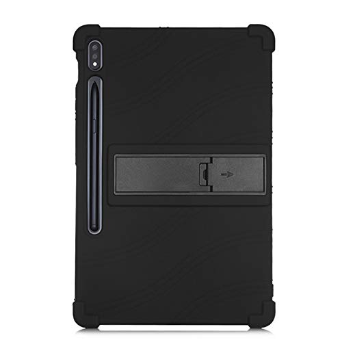 ORANXIN Hülle für Samsung Galaxy Tab S7 Plus 12.4 Zoll - Weich Silikon mit Stand Funktion Stoßfest Gummi Schale Schützend Hüllen für Samsung Galaxy Tab S7 Plus 12.4 Zoll (T970 / T975) 2020 Tablet von ORANXIN
