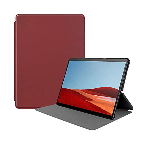 ORANXIN Hülle für Surface Pro X - Leicht PU Leder Schlank Schale Stand Schützend Tastatur Stoßfest Abdeckung Hüllen für Surface Pro X Tablet 13 Zoll von ORANXIN