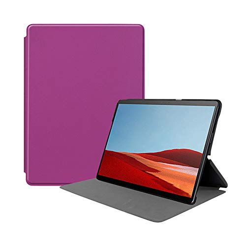 ORANXIN Hülle für Surface Pro X - Leicht PU Leder Schlank Schale Stand Schützend Tastatur Stoßfest Abdeckung Hüllen für Surface Pro X Tablet 13 Zoll von ORANXIN