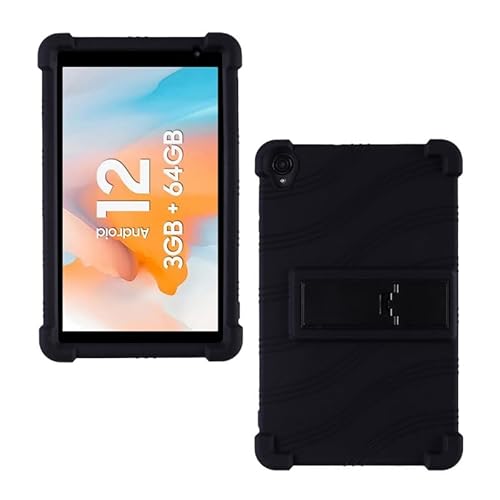 ORANXIN Hüllen für Blackview Tab 5 - Weich Silikon Stoßfest Ständer Gummi Shell Schützend Hülle für Blackview Tab 5 Tablet 8 Zoll von ORANXIN