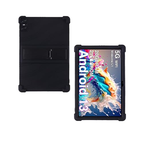ORANXIN Hüllen für DOOGEE T10 Plus - Silikon Stoßfest Einstellbar Ständer Gummi Weiche Shell Schützend Hülle für DOOGEE T10 Plus Tablet 10.51 Zoll von ORANXIN