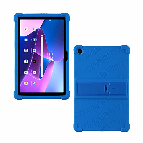 ORANXIN Hüllen für Lenovo Tab M10 Plus Gen3 - Weich Silikon Stoßfest Leicht Ständer Gummi Shell Schützend Hülle für Lenovo Tab M10 Plus 3rd Gen TB-125F / TB-128F 10.6 Zoll Tablet 2022 von ORANXIN