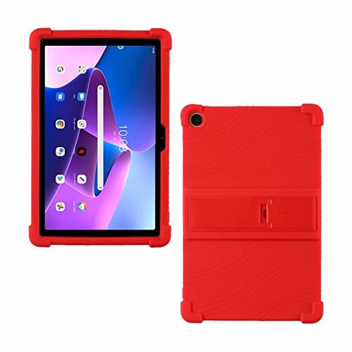 ORANXIN Hüllen für Lenovo Tab M10 Plus Gen3 - Weich Silikon Stoßfest Leicht Ständer Gummi Shell Schützend Hülle für Lenovo Tab M10 Plus 3rd Gen TB-125F / TB-128F 10.6 Zoll Tablet 2022 von ORANXIN