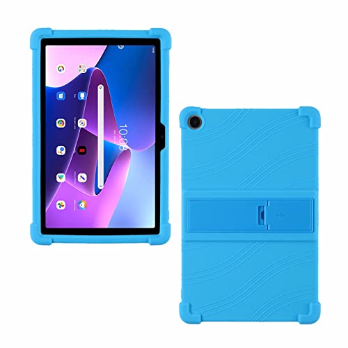 ORANXIN Hüllen für Lenovo Tab M10 Plus Gen3 - Weich Silikon Stoßfest Leicht Ständer Gummi Shell Schützend Hülle für Lenovo Tab M10 Plus 3rd Gen TB-125F / TB-128F 10.6 Zoll Tablet 2022 von ORANXIN