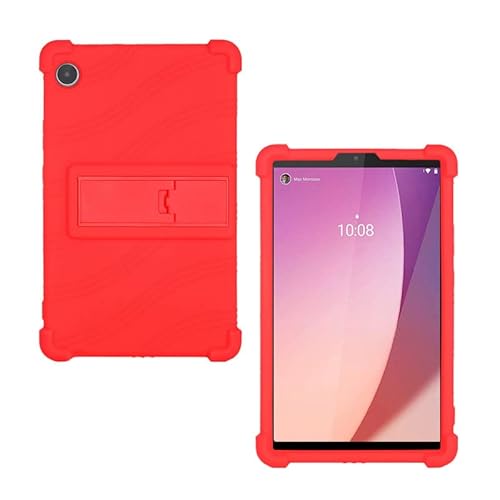 ORANXIN Hüllen für Lenovo Tab M8 4th Gen - Weich Silikon Stoßfest Leicht Einstellbar Ständer Gummi Shell Schützend Hülle für Lenovo Tab M8 4th Gen TB-300FU 8 Zoll Tablet 2023 von ORANXIN