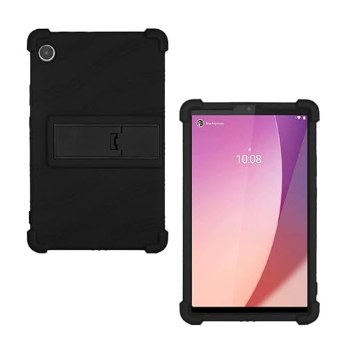 ORANXIN Hüllen für Lenovo Tab M8 4th Gen - Weich Silikon Stoßfest Leicht Einstellbar Ständer Gummi Shell Schützend Hülle für Lenovo Tab M8 4th Gen TB-300FU 8 Zoll Tablet 2023 von ORANXIN