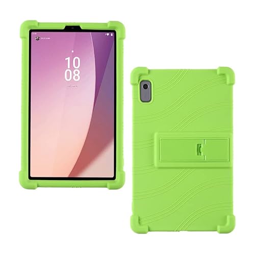 ORANXIN Hüllen für Lenovo Tab M9 HD 2023 - Weich Silikon Stoßfest Einstellbar Ständer Funktion Gummi Shell Schützend Hülle für Lenovo Tab M9 HD Model TB-310FU/XU 9 Zoll Tablet 2023 von ORANXIN